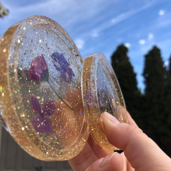 Resin coaster set - Picture 3 of 3